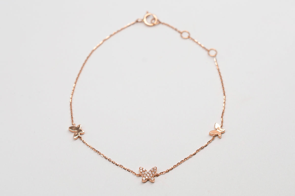 18K Rose Gold Bracelets
