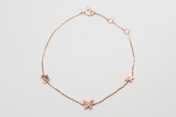 18K Rose Gold Bracelets