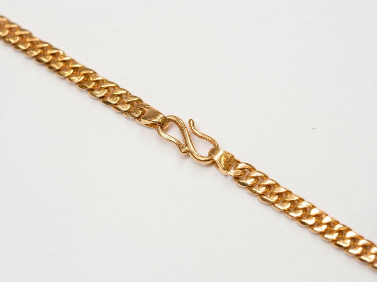 22K Gold Handmade Chain