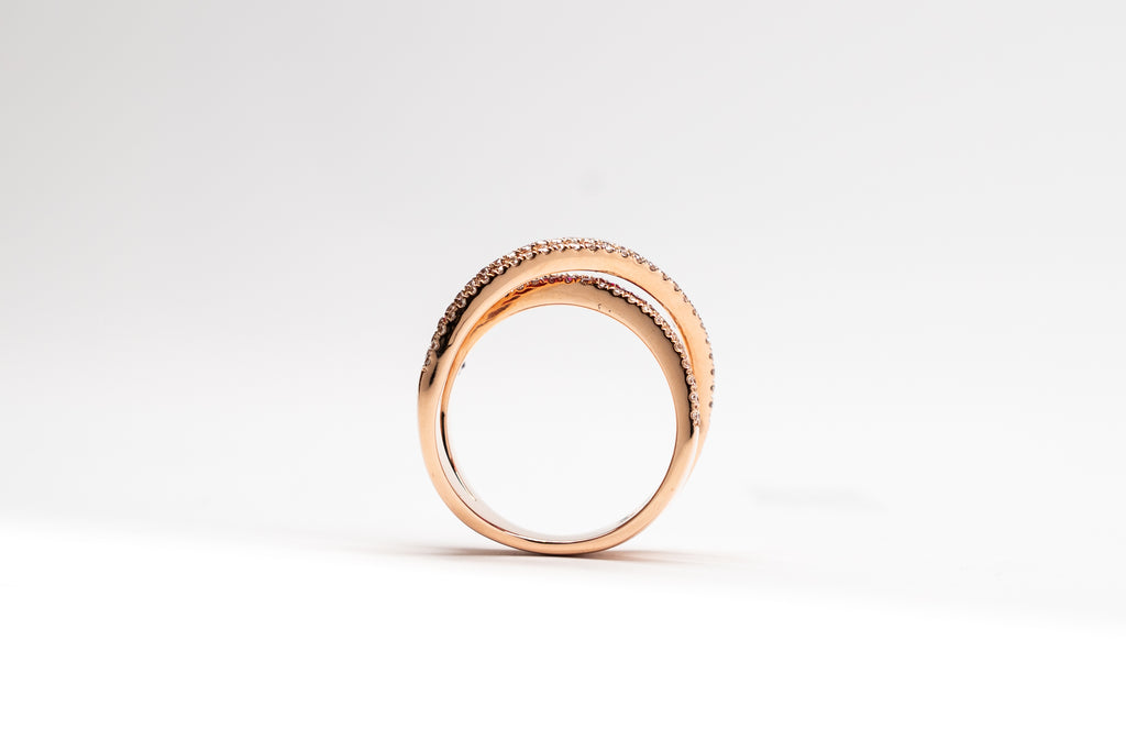 18K Rose Gold Ring