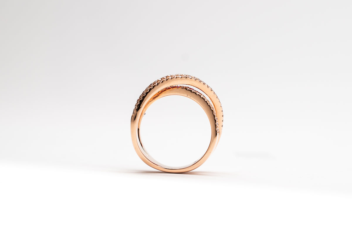 18K Rose Gold Ring