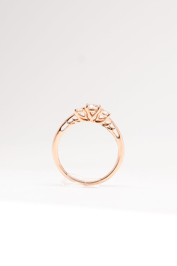 18K Rose Gold Ring
