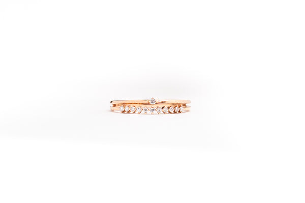 18K Rose Gold Ring