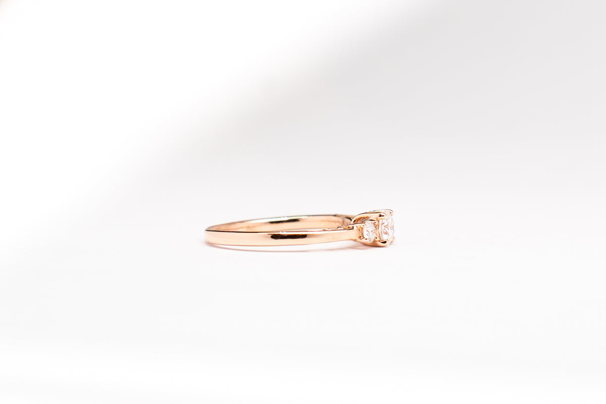 18K Rose Gold Ring