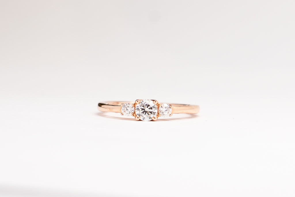 18K Rose Gold Ring