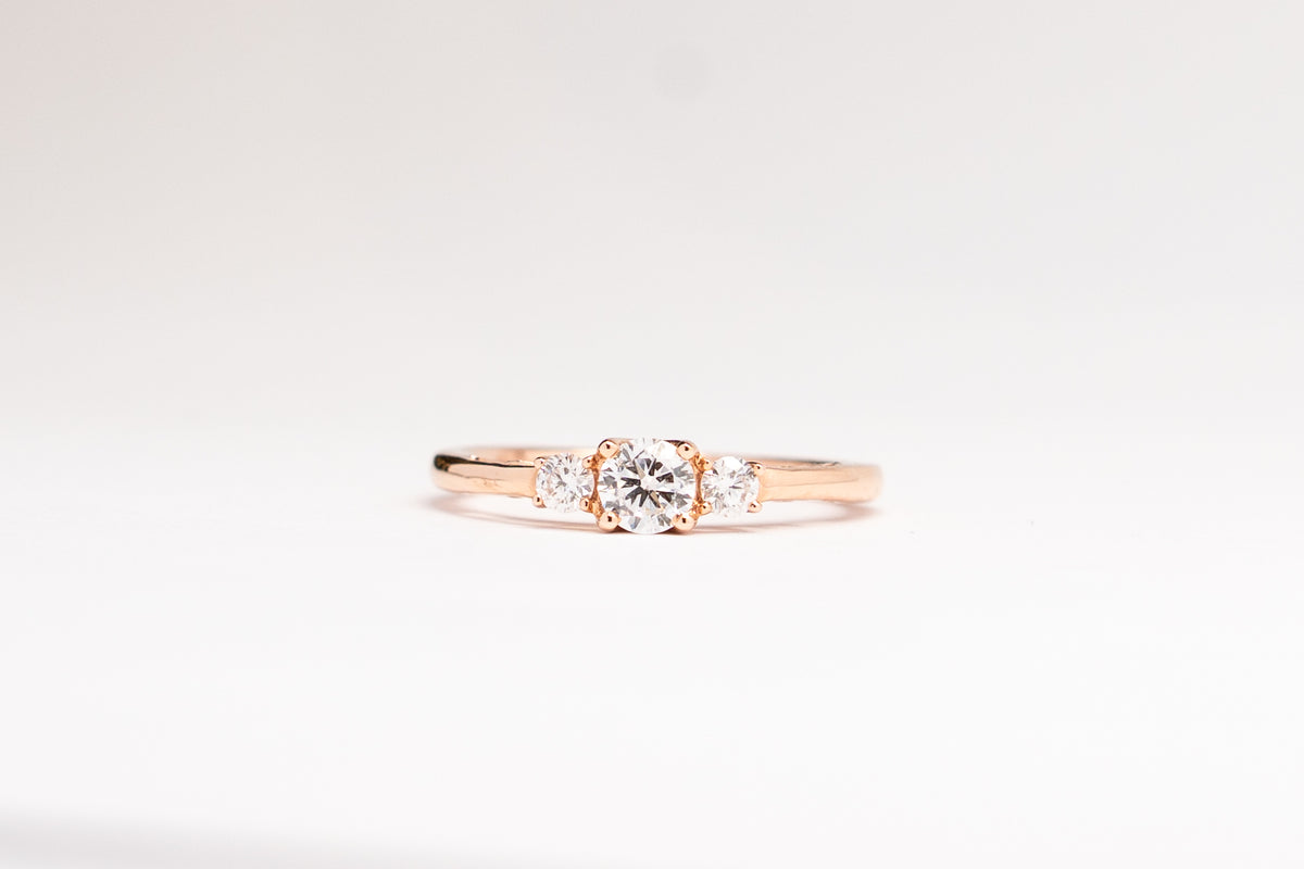 18K Rose Gold Ring