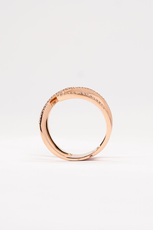 18K Rose Gold Ring