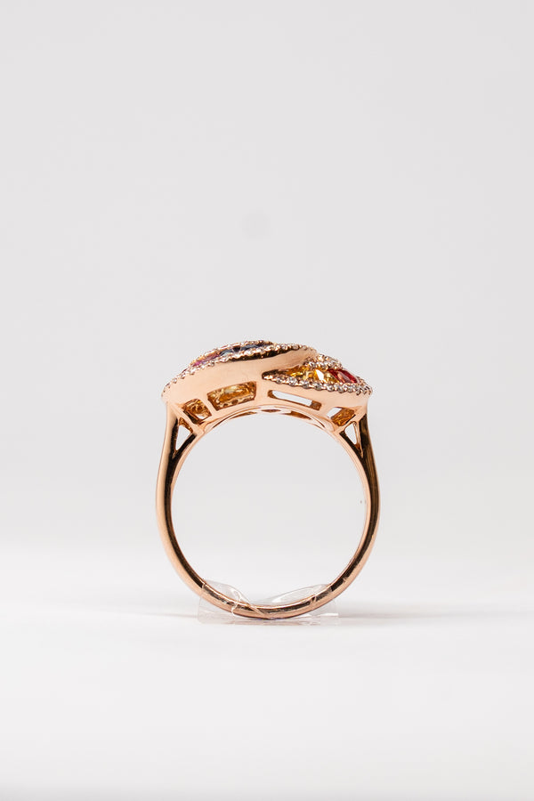 18K Rose Gold Ring