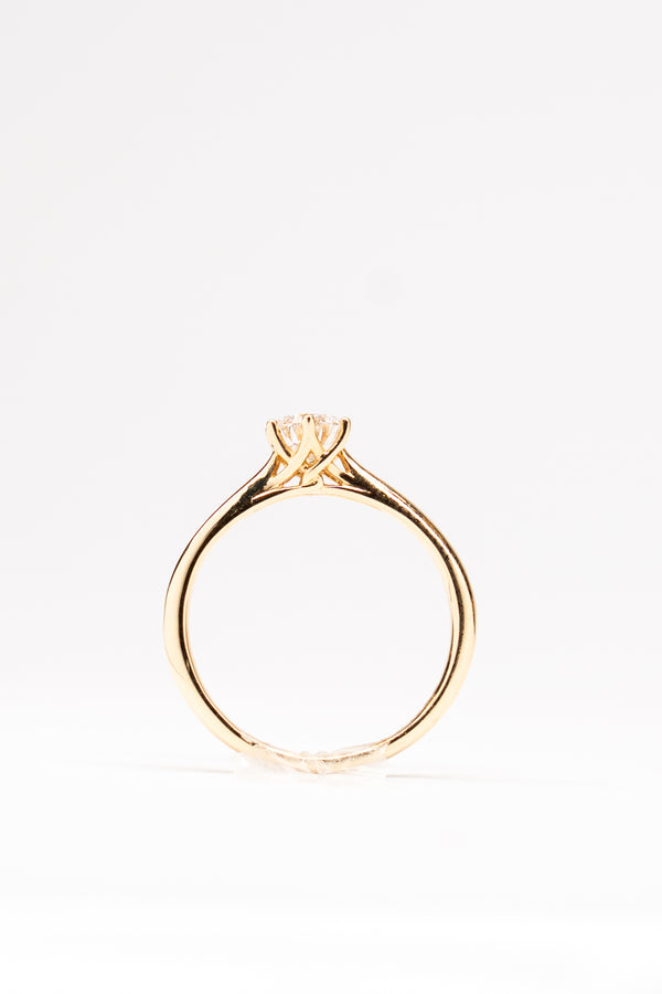 18K Yellow Gold Ring