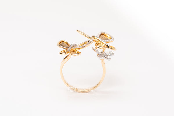 18K Yellow Gold Ring
