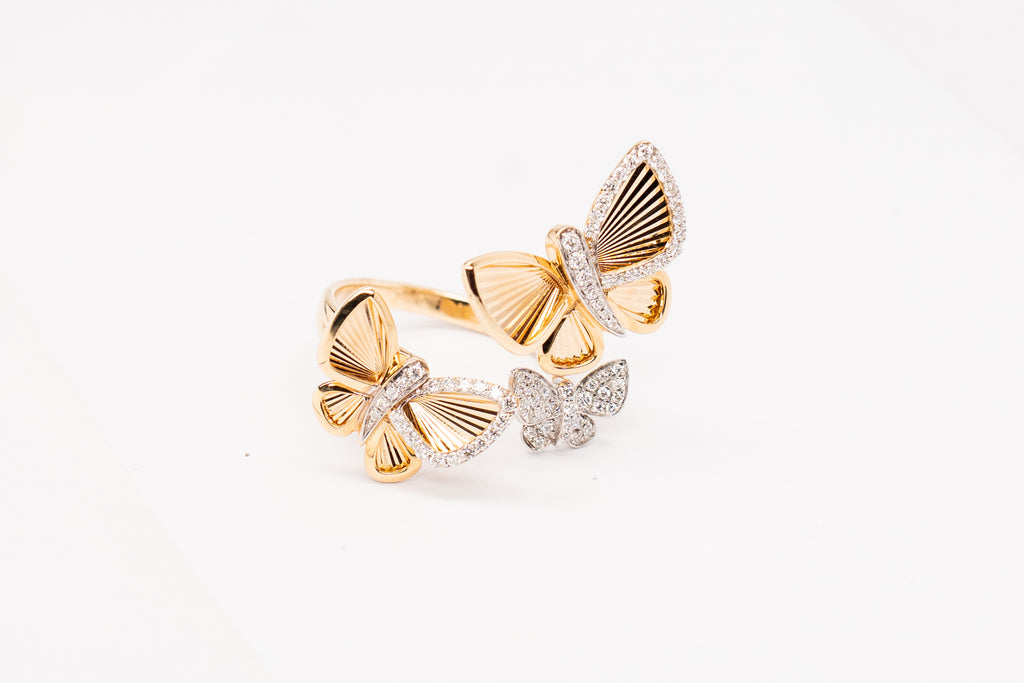 18K Yellow Gold Ring