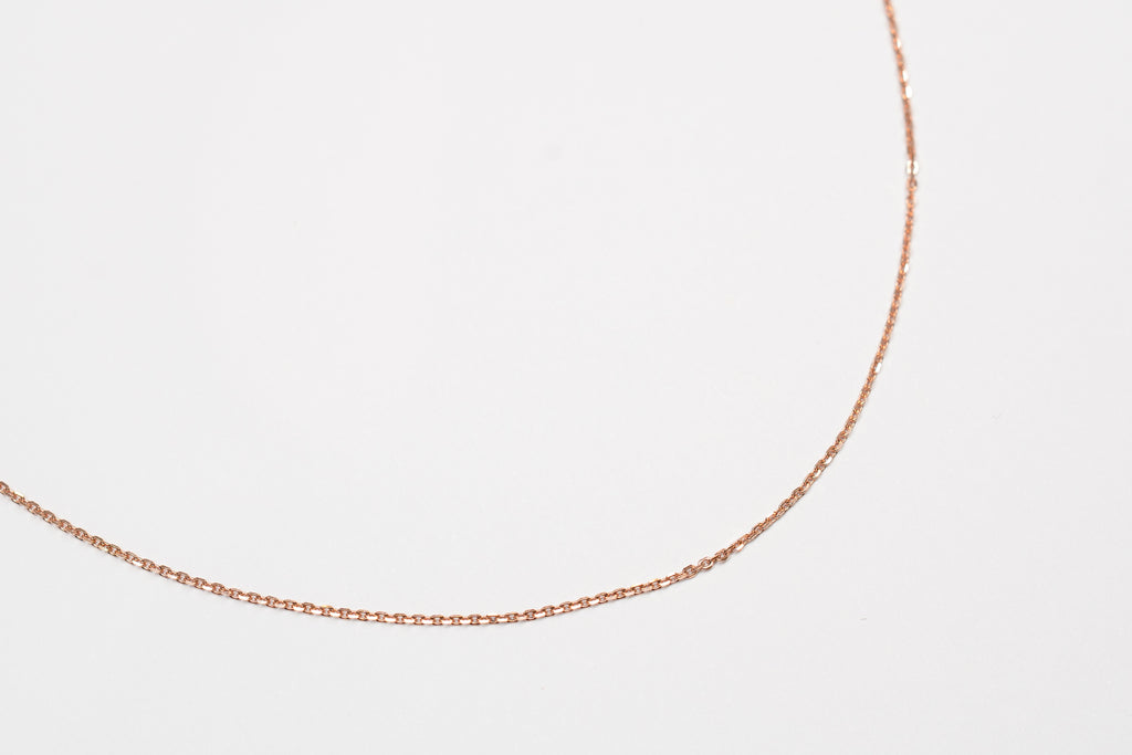 18K Rose Gold Chain