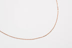 18K Rose Gold Chain