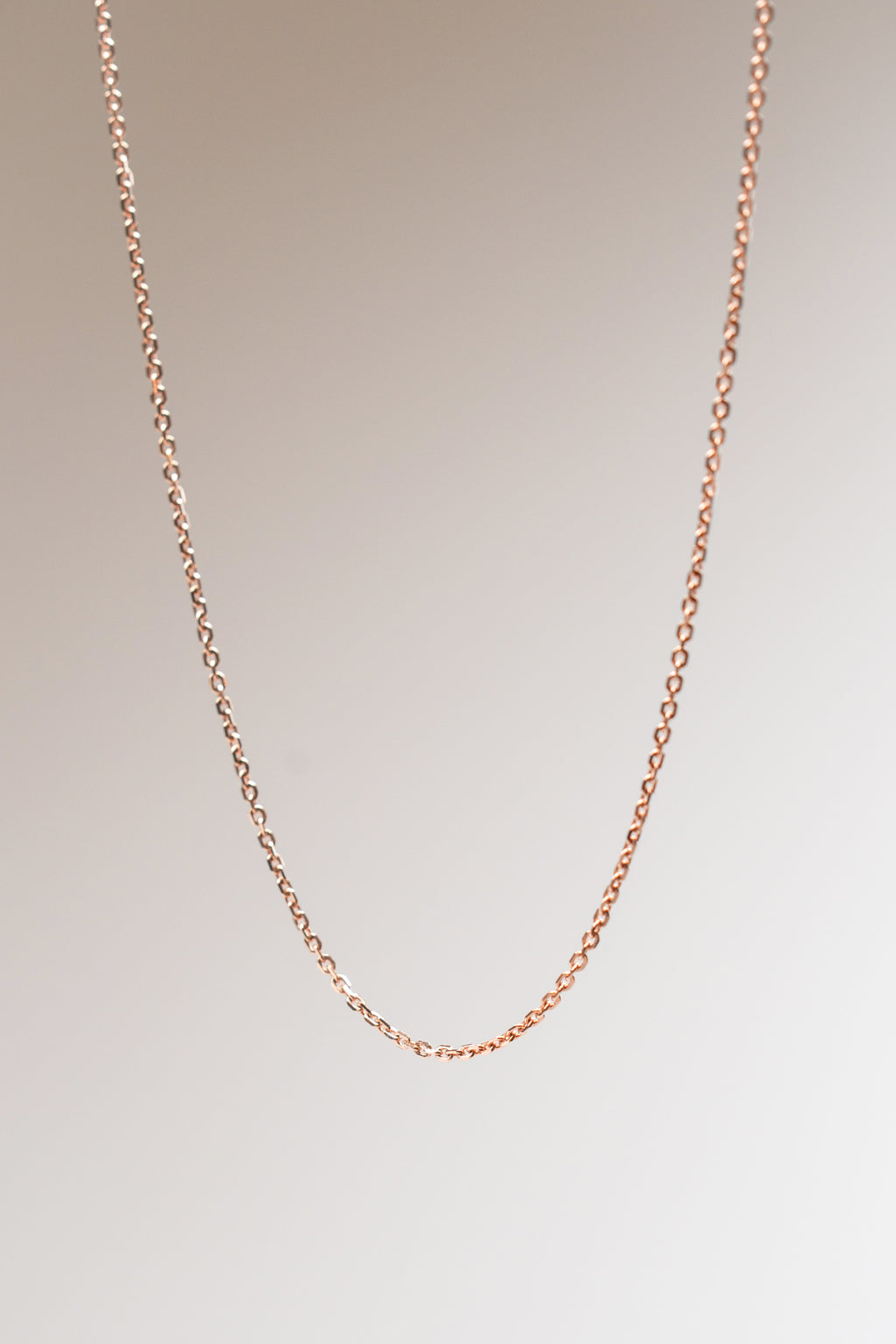 18K Rose Gold Chain