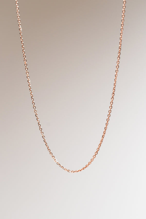 18K Rose Gold Chain