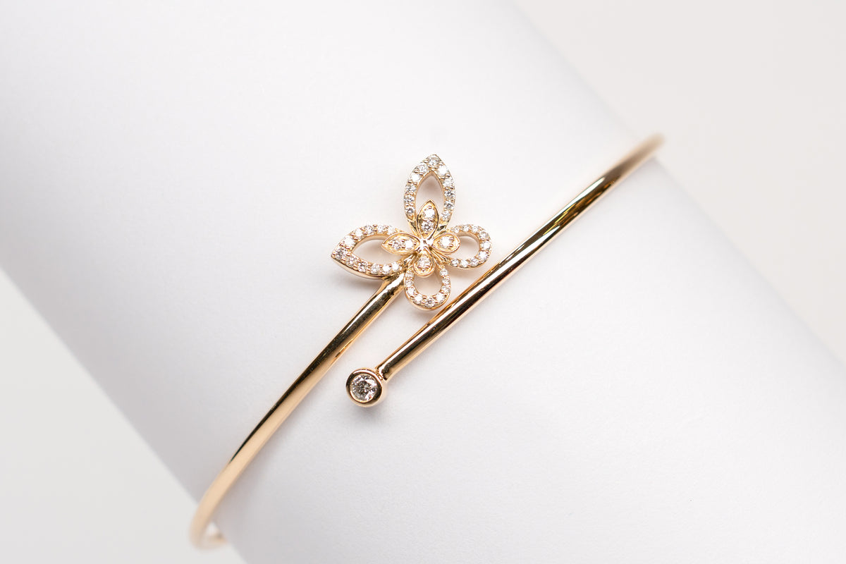 14K Yellow Gold Bangle