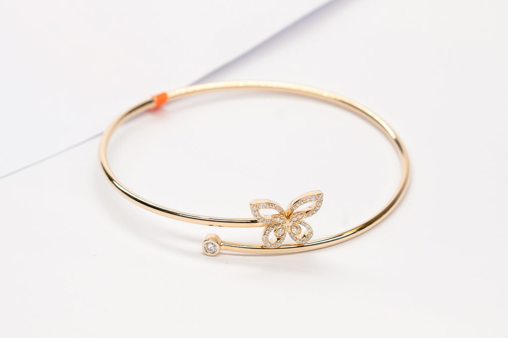 14K Yellow Gold Bangle