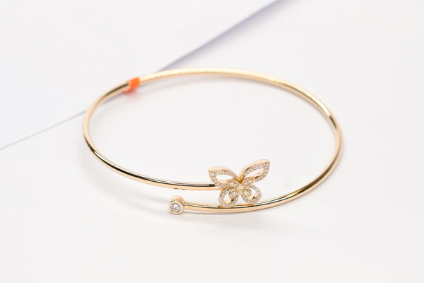 14K Yellow Gold Bangle