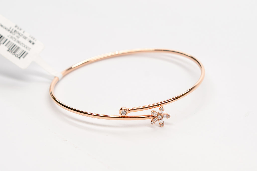 18K Rose Gold Bangle