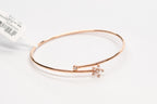 18K Rose Gold Bangle