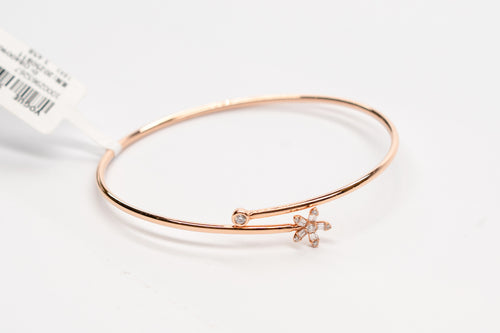 18K Rose Gold Bangle