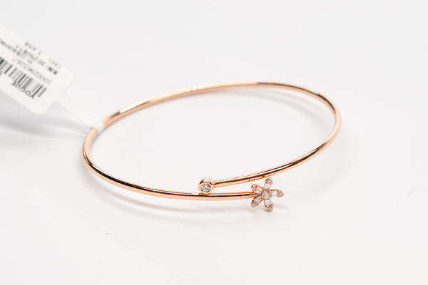 18K Rose Gold Bangle