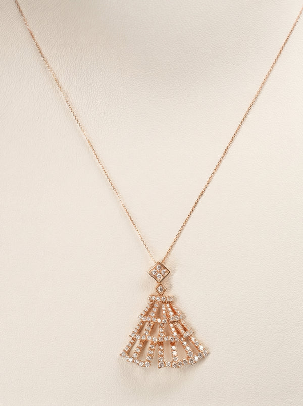 18K Rose Gold Pendant