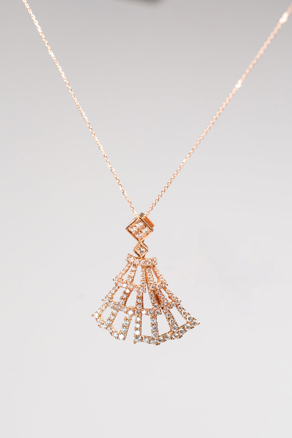 18K Rose Gold Pendant