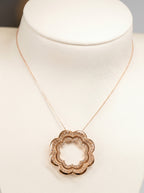 18K Rose Gold Pendant