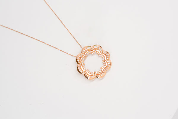 18K Rose Gold Pendant