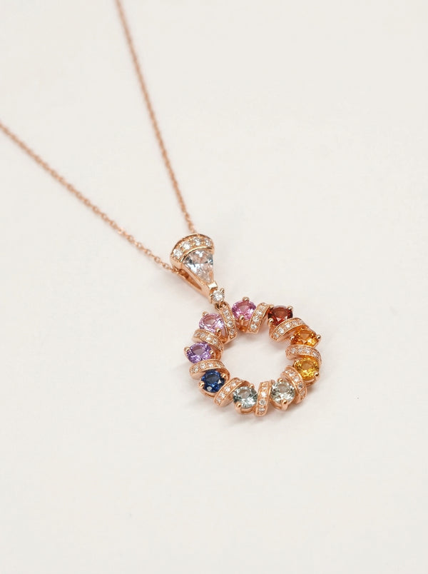 18K Rose Gold Pendant
