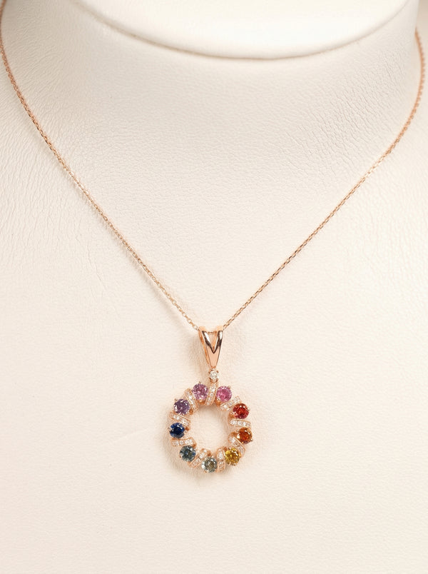 18K Rose Gold Pendant