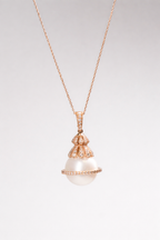 18K Rose Gold Pendant