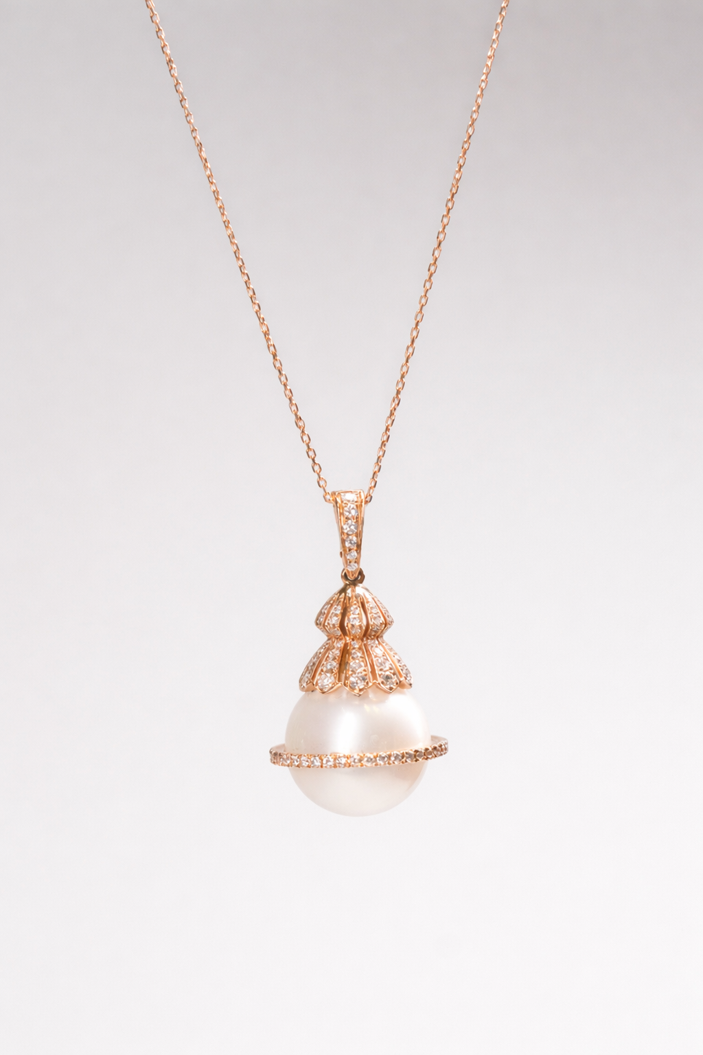 18K Rose Gold Pendant
