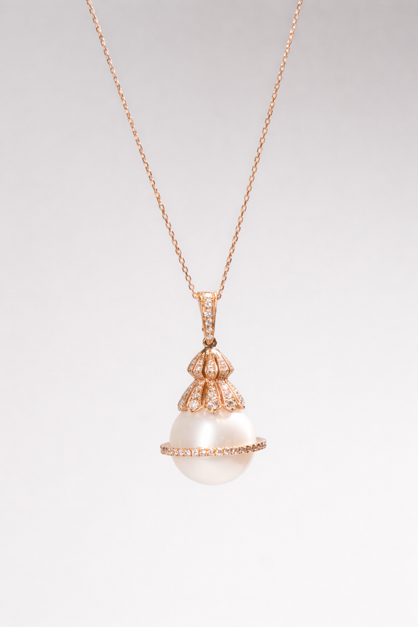 18K Rose Gold Pendant