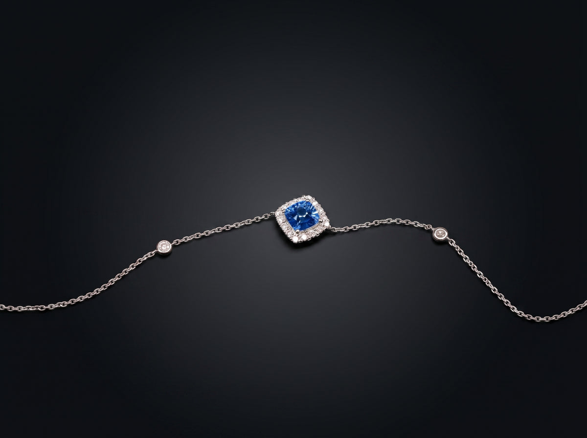 18K White Gold Bracelet