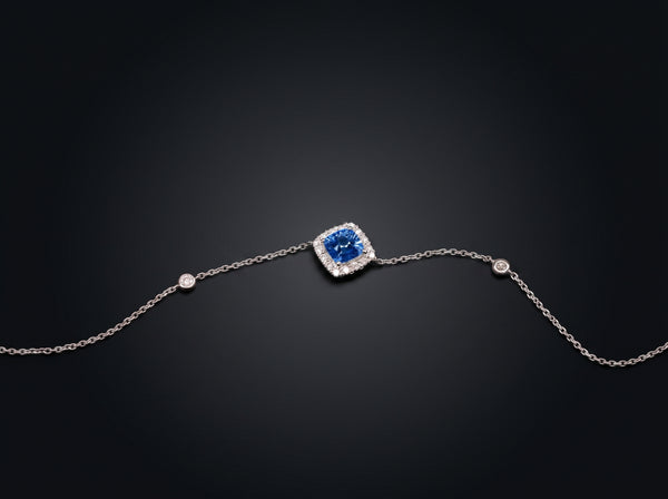 18K White Gold Bracelet