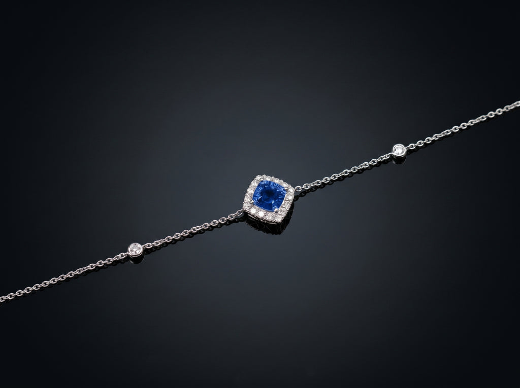 18K White Gold Bracelet