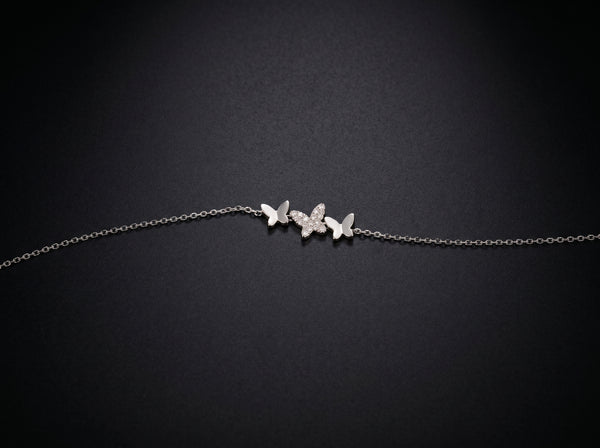 18K White Gold Bracelets