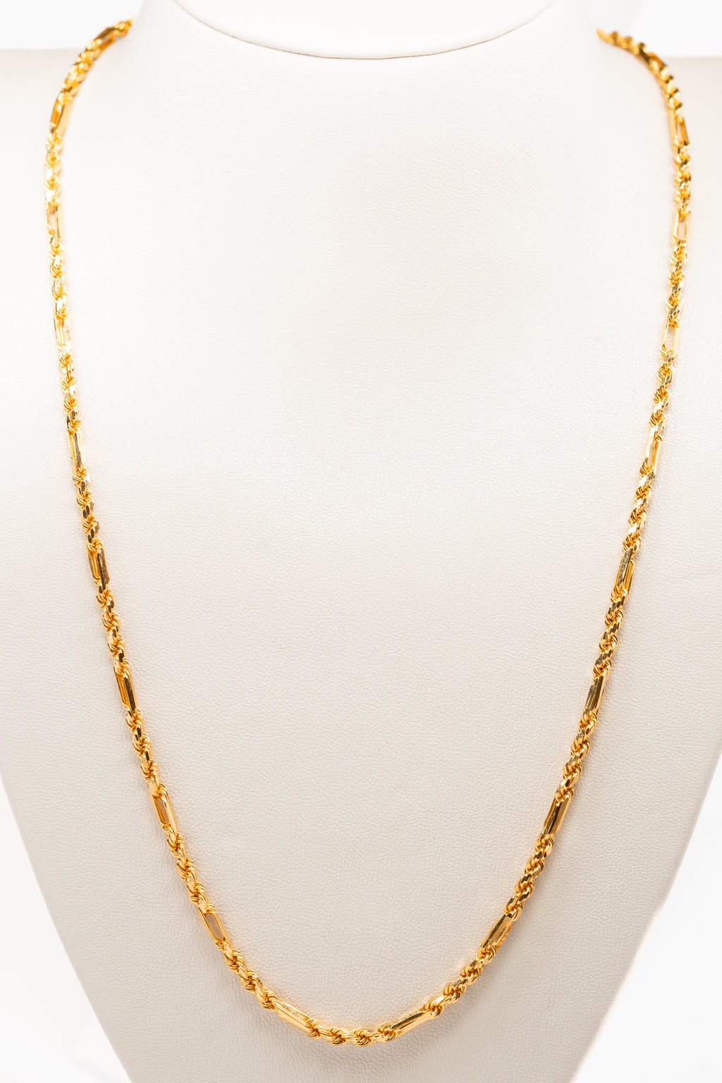 22K Gold Catier Rope Chain