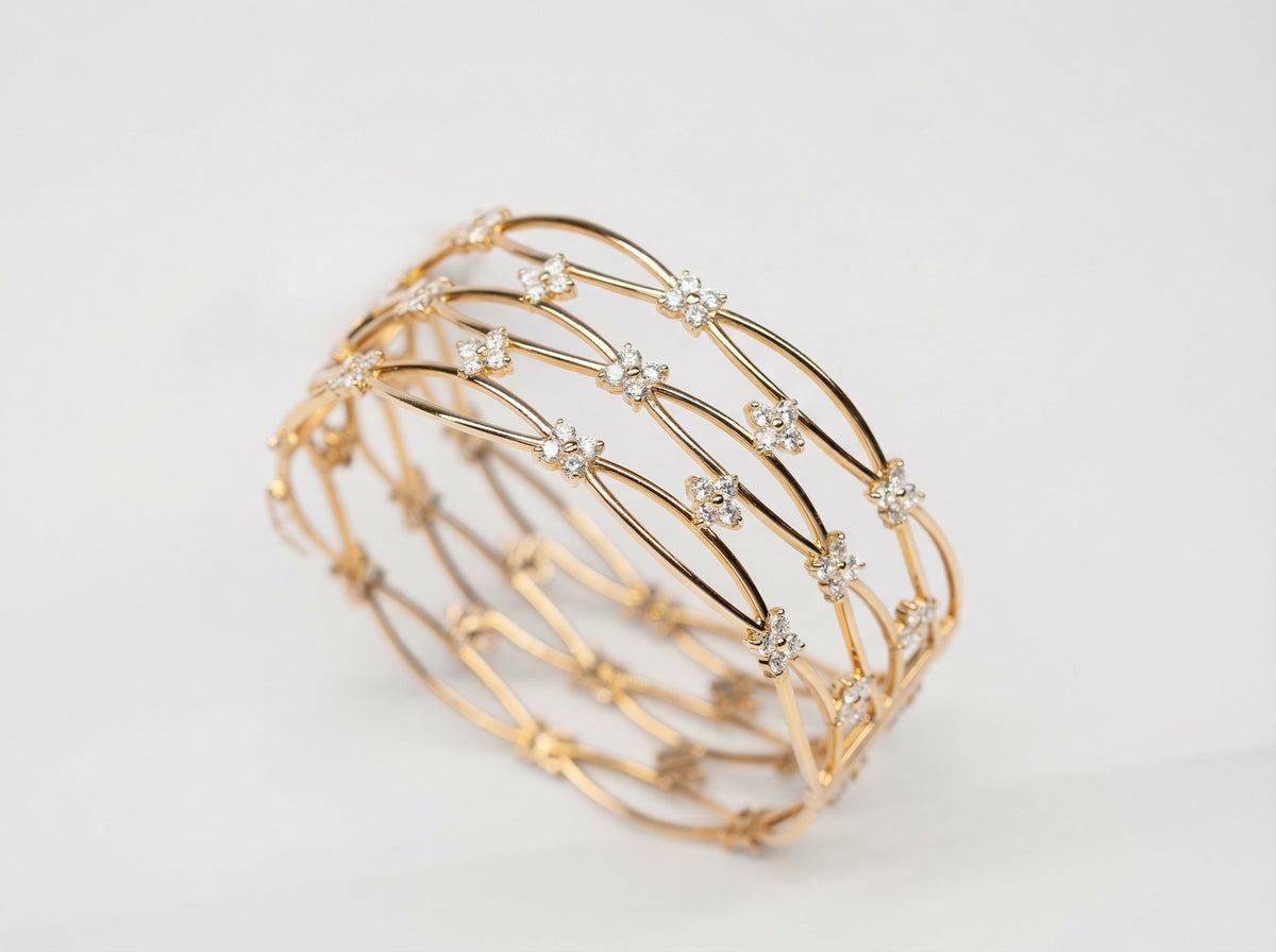 22K Gold Bangle