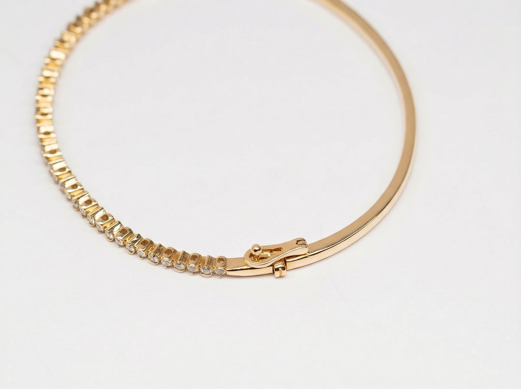 18K Yellow Gold Lock type