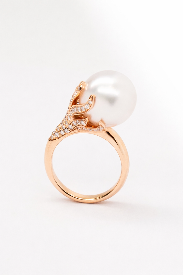 18K Rose Gold Ring