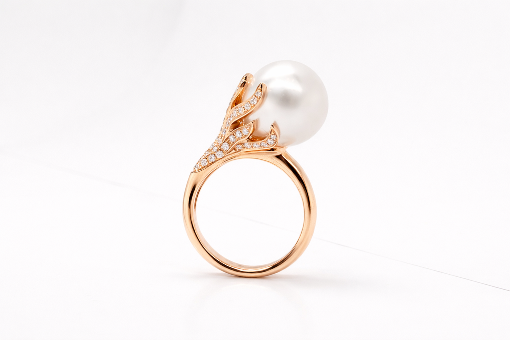 18K Rose Gold Ring