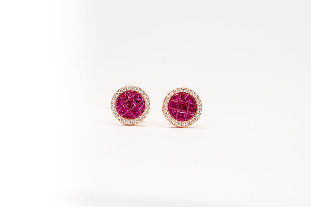 18K Rose Gold Earrings