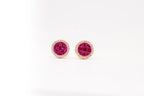 18K Rose Gold Earrings