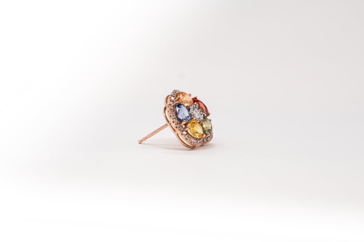 14K Rose Gold Earrings