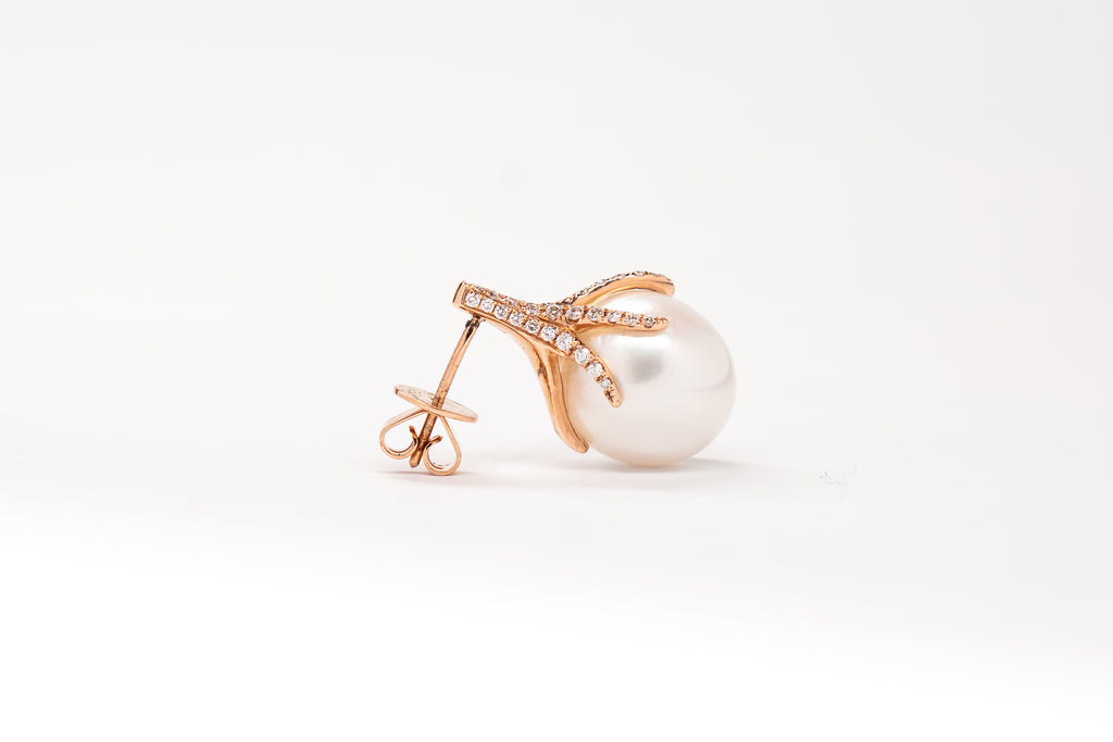 18K Rose Gold Earrings