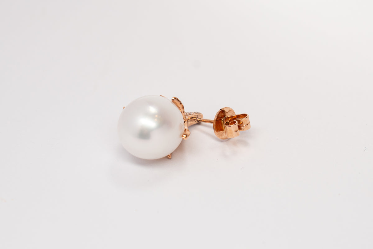 18K Rose Gold Earrings