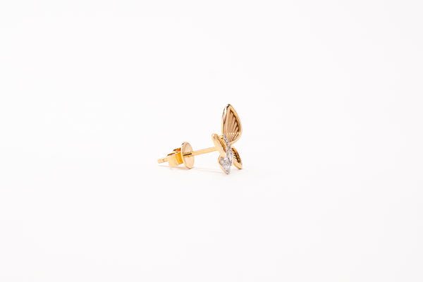 18K Yellow Gold Earrings